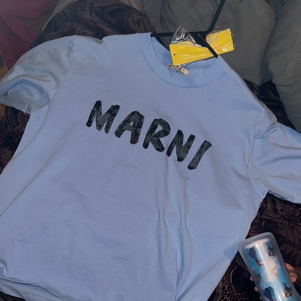 Marni Light Blue T-Shirt